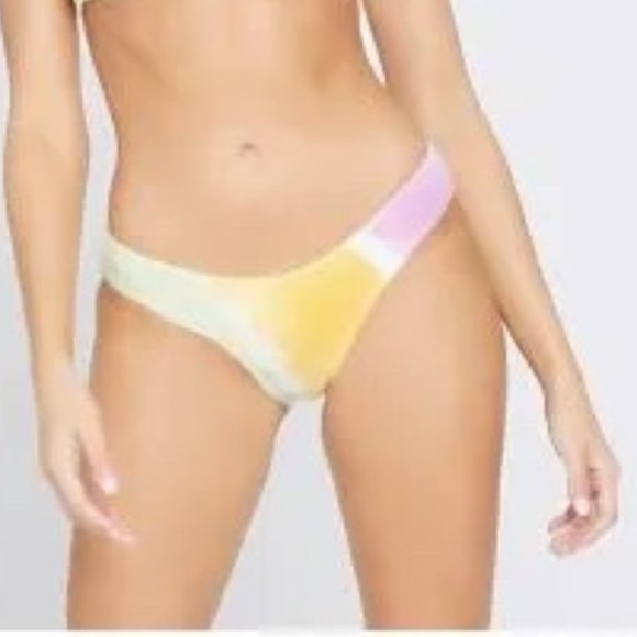 NEW | l*space Sandy Classic Bottom Diagonal Sunburst Tie Dye Large - Picture 1 of 8